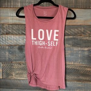 Love THIGHself Muscle Tank